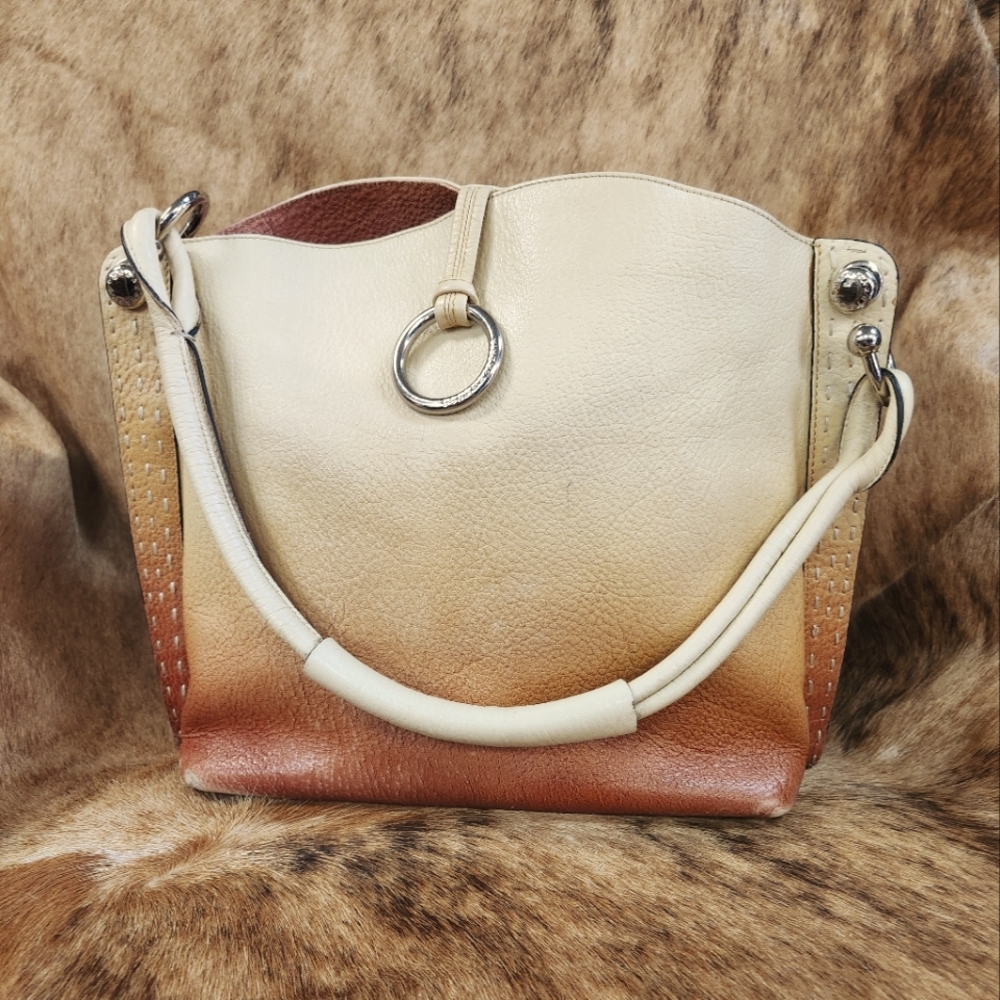 BCBG Max Azaria Leather Shoulder Bag